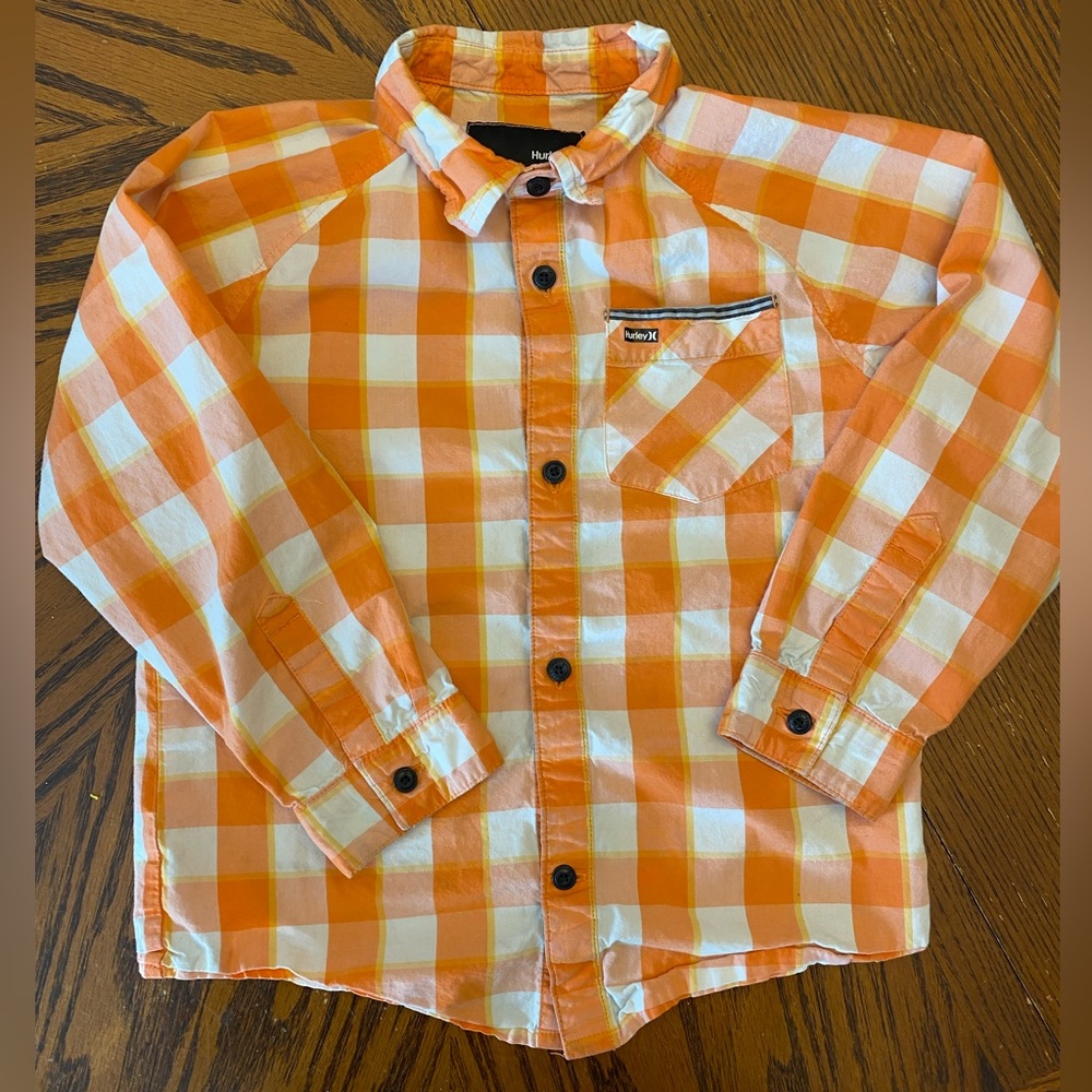 Boys Long Sleeve Plaid